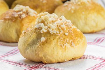 Detail on a Czech Traditional Wedding Curds Cakes