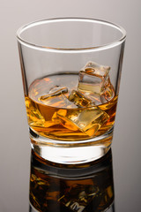 Whisky with ice