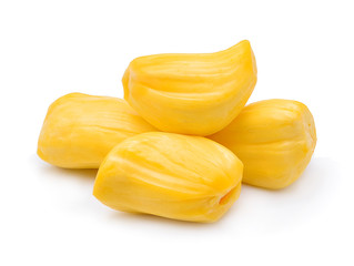 Ripe Jackfruit isolated on white background