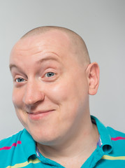 Funny young man