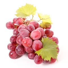 red grape and leaf