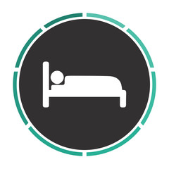 bed computer symbol