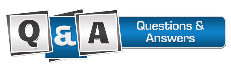 Q And A Blue Grey Squares Bar 