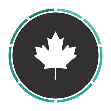 recommend clip art: Canadian Leaf computer symbol