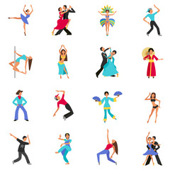 Dance Icon Flat