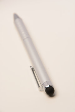 Graphic designer using graphics tablet