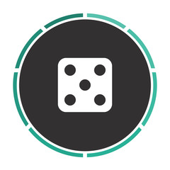 Dice 5 computer symbol