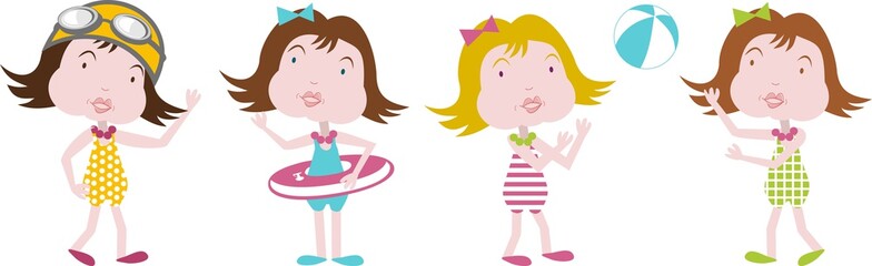 Vacances d'été à la plage