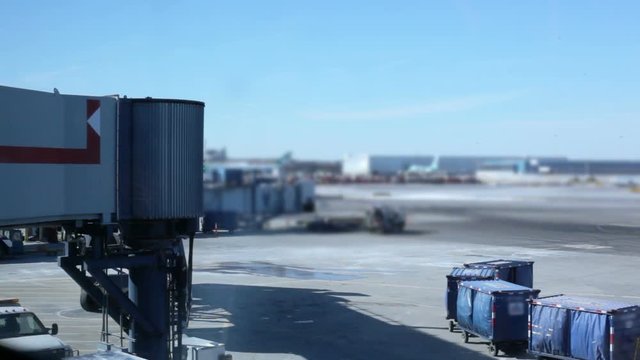 waiting at the airport