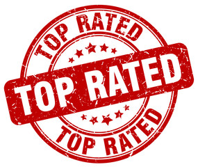 top rated red grunge round vintage rubber stamp