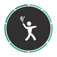 tennis computer symbol