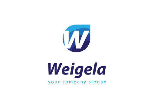 letter W logo Template for your company