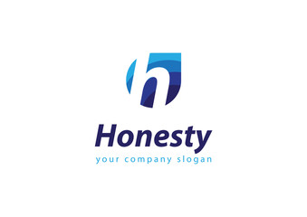 letter H logo Template for your company