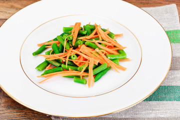 Green Beans with Carrots