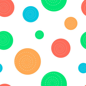 Summer polka dot pattern.2