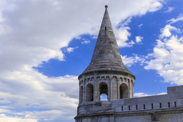 One of the towers of Fisherman's Bastion in Budapest