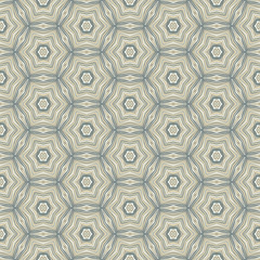 Seamless pattern with mosaic lace ornament