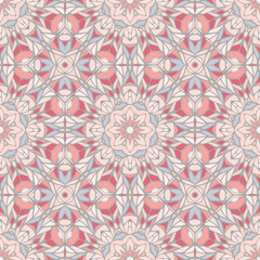 Seamless pattern with decorative ornament