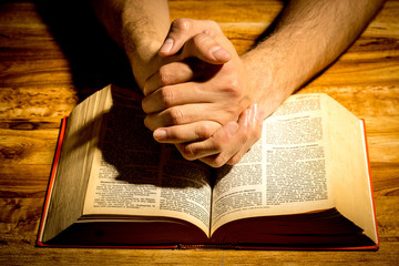 Holy Bible and Rosary