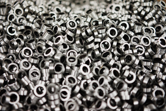  Metal components used in crane manufacturing facility, China