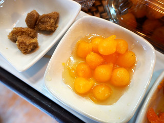 Thai food, Thai desserts or Khanom Thai