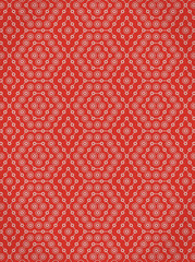 パターン模様（赤色）