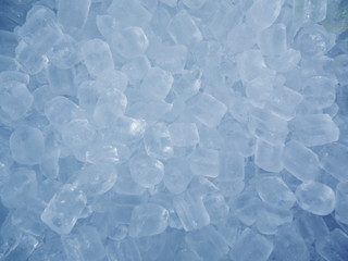 Close-up of glistening ice