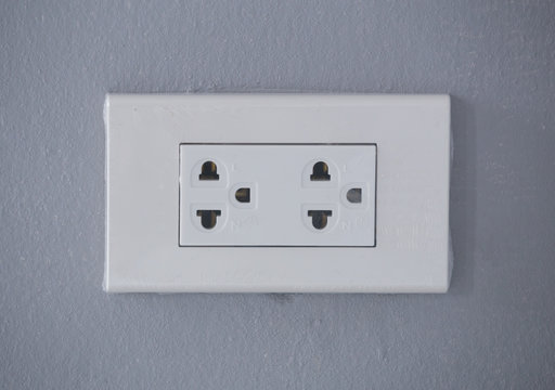 new Electric Wall Socket with Wall Plate