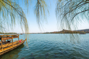 view of west lake, Hangzhou, China