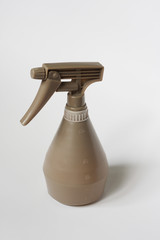 plastic water sprinkler or atomizer .sprayer as house utensil.