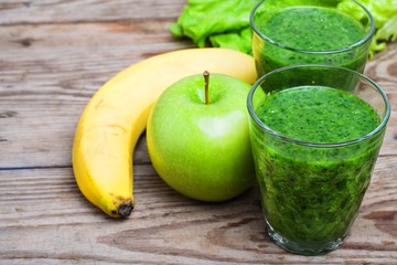 smoothie. selective focus 