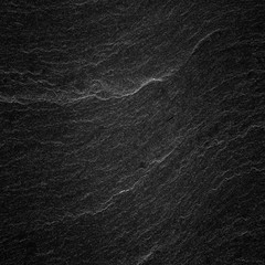 Fototapeta premium Dark grey black slate background or natural stone texture.