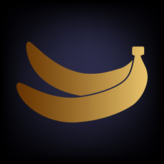 Banana simple icon