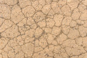 texture of red dry soil for brackground