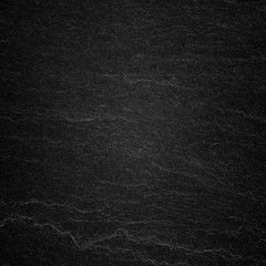 Dark grey black slate background or natural stone texture.
