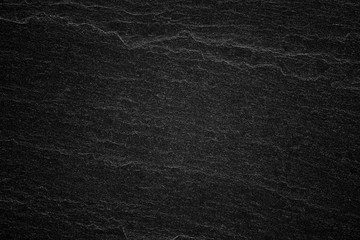Dark grey black slate background or natural stone texture.