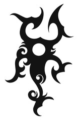  tribal tattoo.illustration without transparency.