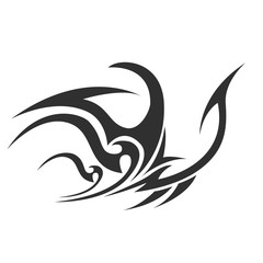 Obraz premium tribal tattoo.illustration without transparency.