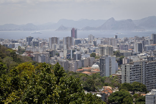 Elevated view, Rio de Janeiro, Brazil