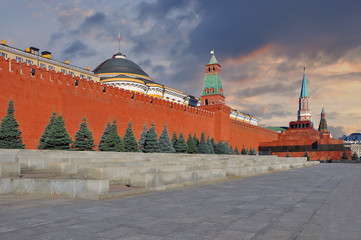 Red square is the main and most famous square of Moscow and Russia, the arena of many important events in Russian history and Soviet history