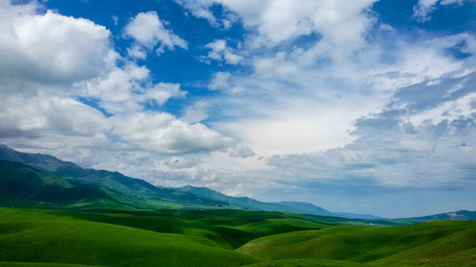 Valley near Bishkek, Kyrgyzstan