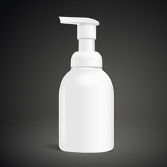 blank cosmetic bottle