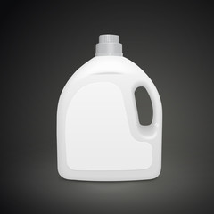plastic detergent container