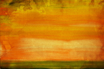 Abstarct Background Sunrise Paint