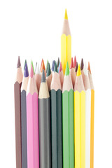 group of coloring pencil