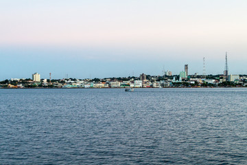 Obraz premium Skyline of Santarem city, Brazil