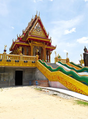 Fototapeta na wymiar Wat Baan Ngao Temple, Ranong, Thailand.
