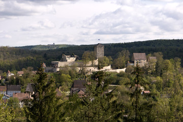 Fototapeta na wymiar Pappenheim im Altmühltal