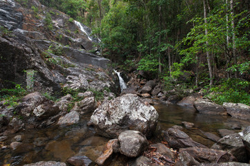 Waterfall in thai national park