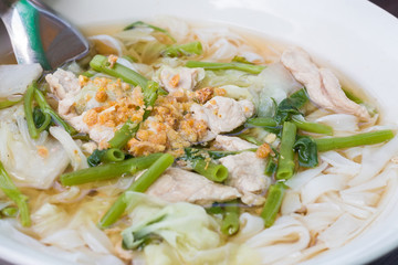 Fher is local Laos noodle